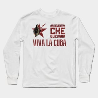 Minimalistic Che Guevara Long Sleeve T-Shirt